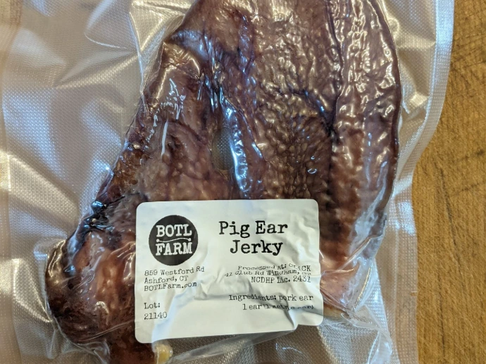 package of pig ear