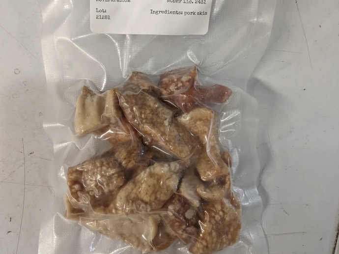 package of pig skin
